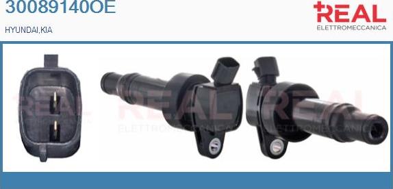 REAL 30089140OE - Bobine d'allumage droxauto.com