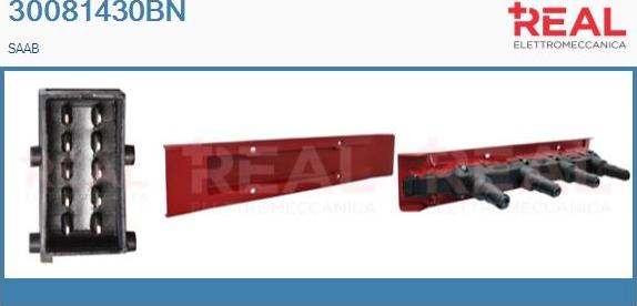REAL 30081430BN - Bobine d'allumage droxauto.com