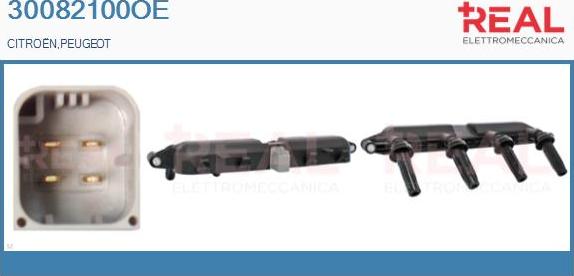 REAL 30082100OE - Bobine d'allumage droxauto.com