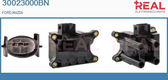 REAL 30023000BN - Bobine d'allumage droxauto.com