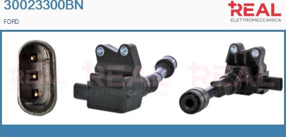 REAL 30023300BN - Bobine d'allumage droxauto.com