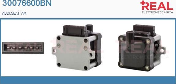 REAL 30076600BN - Bobine d'allumage droxauto.com