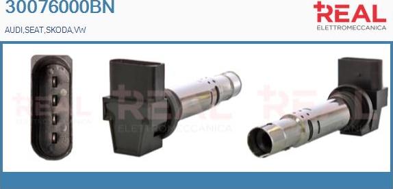 REAL 30076000BN - Bobine d'allumage droxauto.com