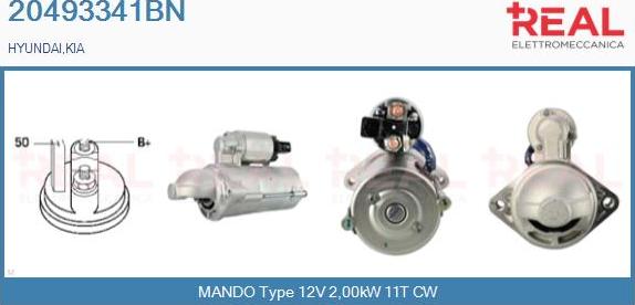REAL 20493341BN - Démarreur droxauto.com