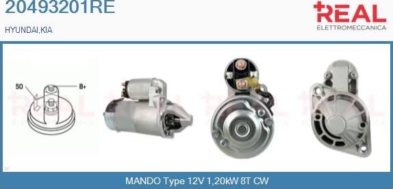 REAL 20493201RE - Démarreur droxauto.com