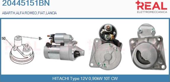 REAL 20445151BN - Démarreur droxauto.com