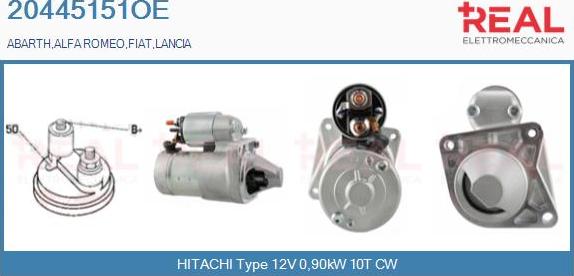 REAL 20445151OE - Démarreur droxauto.com