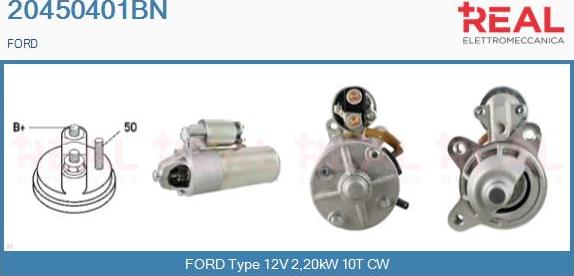 REAL 20450401BN - Démarreur droxauto.com