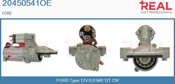 REAL 20450541OE - Démarreur droxauto.com