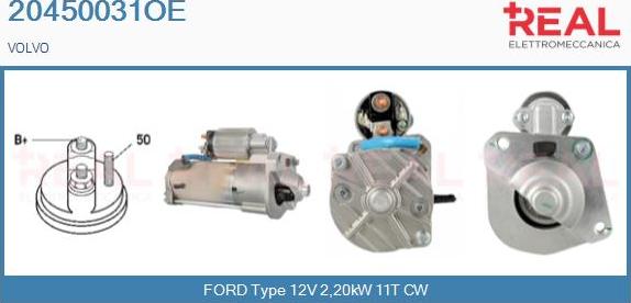 REAL 20450031OE - Démarreur droxauto.com