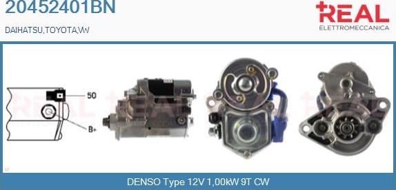 REAL 20452401BN - Démarreur droxauto.com
