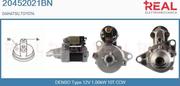 REAL 20452021BN - Démarreur droxauto.com