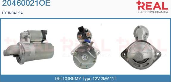 REAL 20460021OE - Démarreur droxauto.com