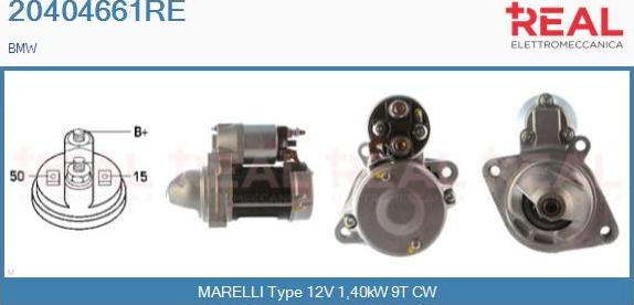 REAL 20404661RE - Démarreur droxauto.com