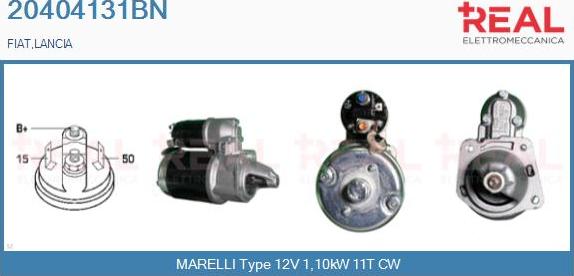 REAL 20404131BN - Démarreur droxauto.com
