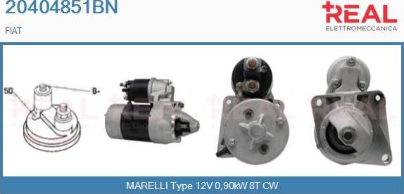 REAL 20404851BN - Démarreur droxauto.com