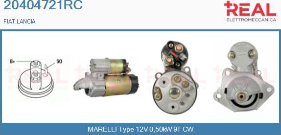 REAL 20404721RC - Démarreur droxauto.com