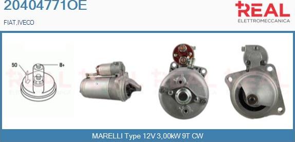 REAL 20404771OE - Démarreur droxauto.com