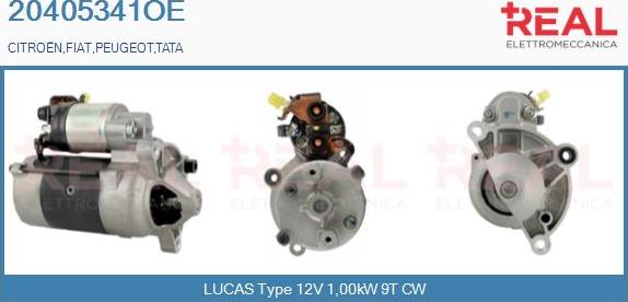 REAL 20405341OE - Démarreur droxauto.com