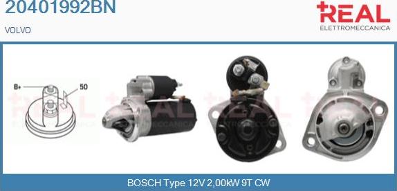 REAL 20401992BN - Démarreur droxauto.com