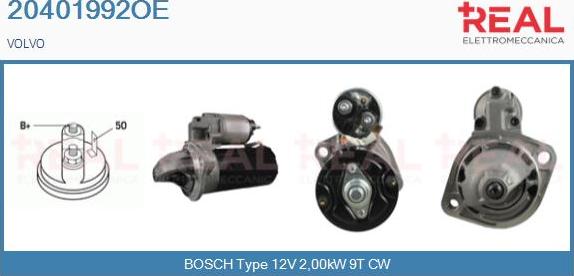 REAL 20401992OE - Démarreur droxauto.com