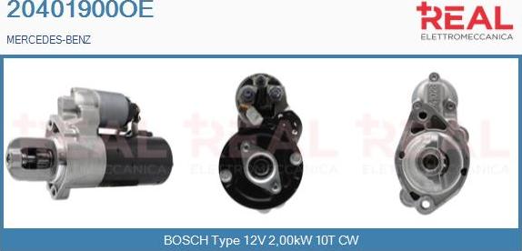 REAL 20401900OE - Démarreur droxauto.com