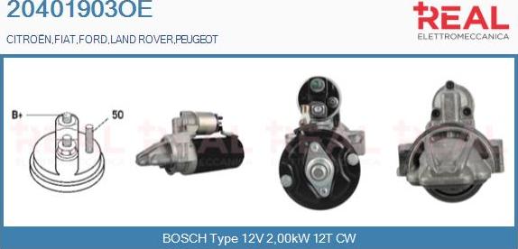 REAL 20401903OE - Démarreur droxauto.com