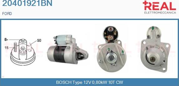 REAL 20401921BN - Démarreur droxauto.com