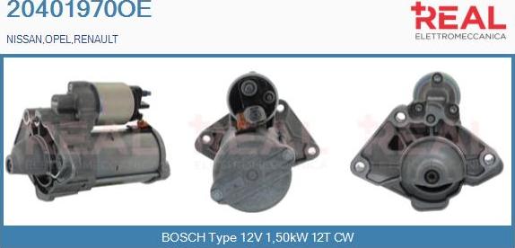 REAL 20401970OE - Démarreur droxauto.com