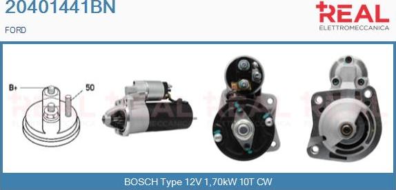 REAL 20401441BN - Démarreur droxauto.com
