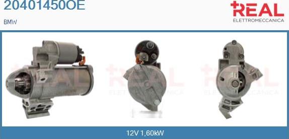 REAL 20401450OE - Démarreur droxauto.com