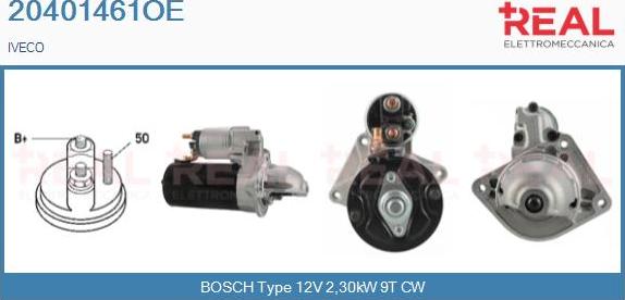 REAL 20401461OE - Démarreur droxauto.com