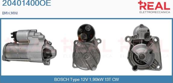 REAL 20401400OE - Démarreur droxauto.com