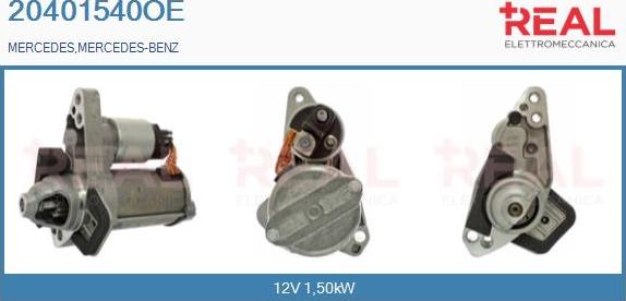 REAL 20401540OE - Démarreur droxauto.com