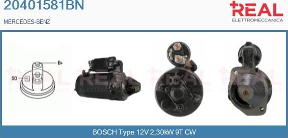 REAL 20401581BN - Démarreur droxauto.com