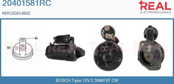 REAL 20401581RC - Démarreur droxauto.com