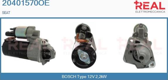 REAL 20401570OE - Démarreur droxauto.com