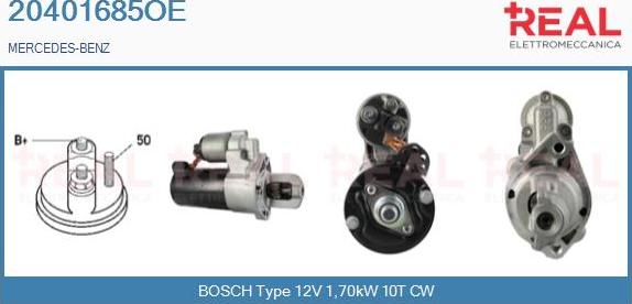 REAL 20401685OE - Démarreur droxauto.com