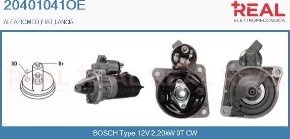 REAL 20401041OE - Démarreur droxauto.com