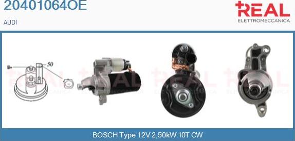 REAL 20401064OE - Démarreur droxauto.com