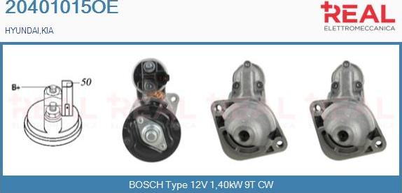 REAL 20401015OE - Démarreur droxauto.com