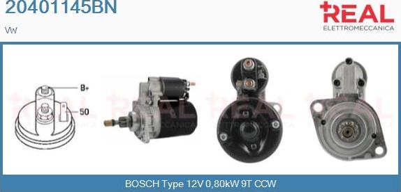 REAL 20401145BN - Démarreur droxauto.com