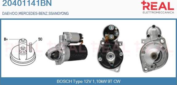 REAL 20401141BN - Démarreur droxauto.com