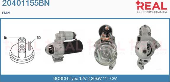 REAL 20401155BN - Démarreur droxauto.com