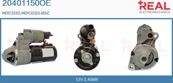 REAL 20401150OE - Démarreur droxauto.com