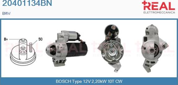 REAL 20401134BN - Démarreur droxauto.com