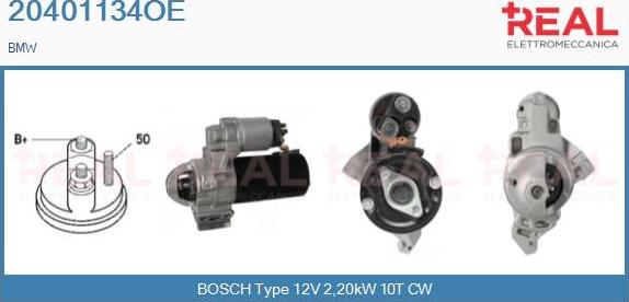 REAL 20401134OE - Démarreur droxauto.com