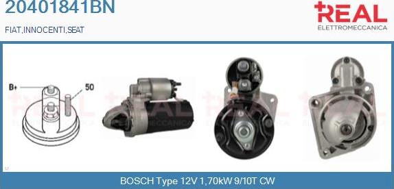 REAL 20401841BN - Démarreur droxauto.com