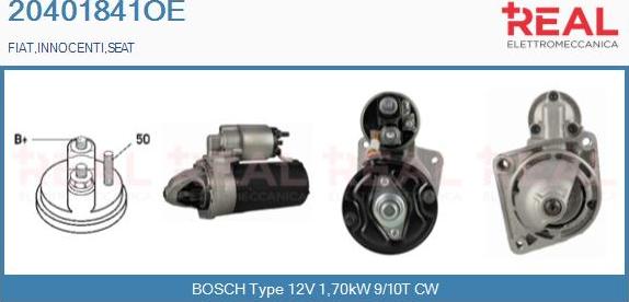 REAL 20401841OE - Démarreur droxauto.com