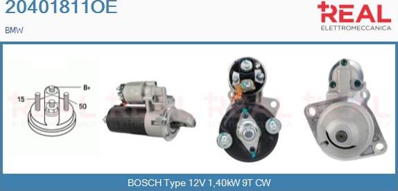 REAL 20401811OE - Démarreur droxauto.com